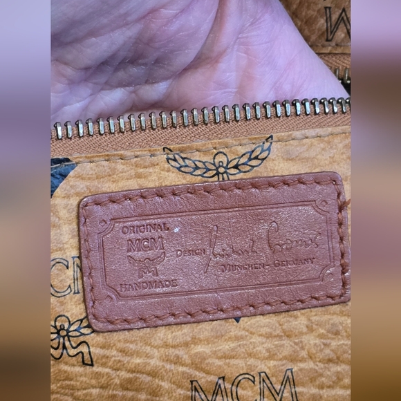 MCM Visetos Coated Canvas Shopper Tote - Picture 15 of 17